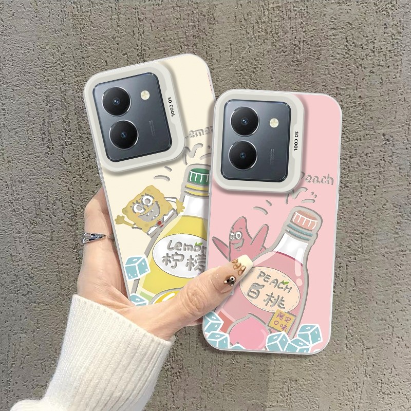 E_ONE STORE Casing hp For VIVO Y28 case Y27 Cover Y17S Y18 V27E V29E Y100 Y33 Y5S Y20 T1 Y16 Y78 V20