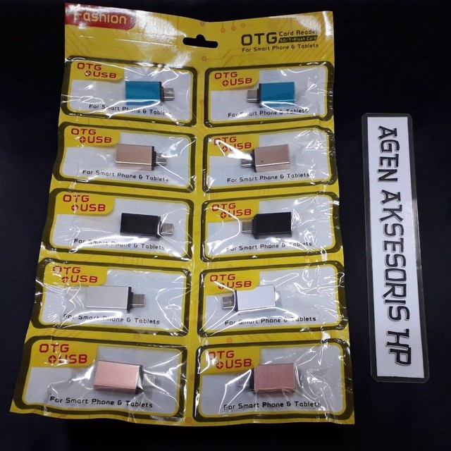 OTG Type-C Converter USB OTG Type C Konektor Slot USB 2.0 Xiaomi Tipe C