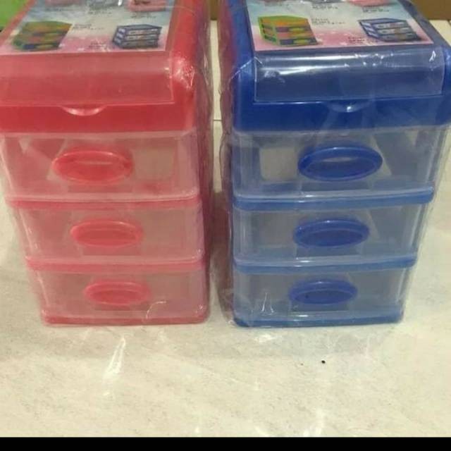 Laci susun 4 kecil shinpo/laci mini/laci plastik