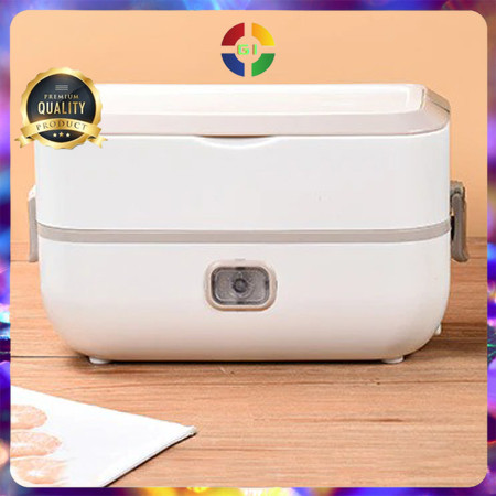 (GI) Penghangat Pemanas Makanan Listrik Portable 1.2L