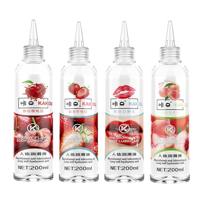 [READY YA] Pelumas strawberry 200ml  lubricant buah