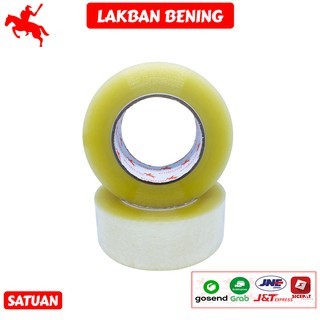 

Lakban OPP Tape / Lakban Bening Tape 200 Yard murah tebal 45mmx200yard