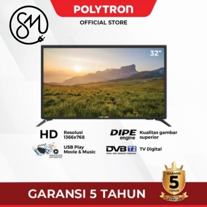 LED TV Polytron PLD 32V1753 32 inc Digital