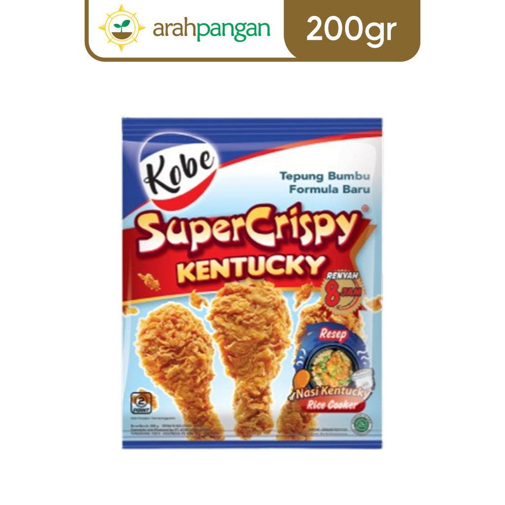 

Tepung Bumbu Super Crispy Kentucky Kobe 200gr
