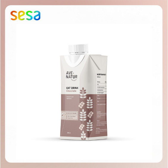 

AVE NATUR Oat Drink Chocolate 250ml - NO Added PERSERVATIVES