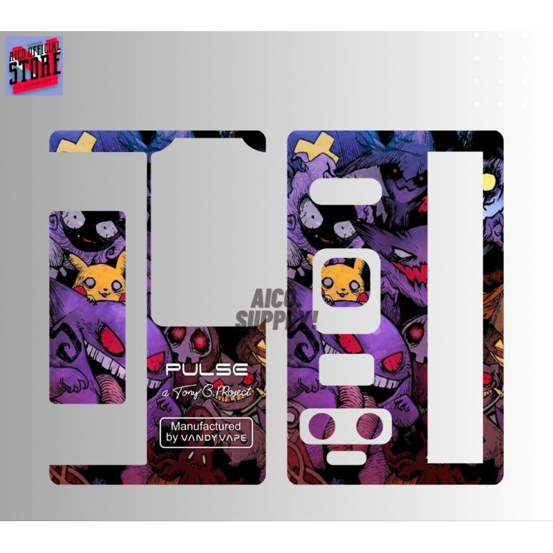 

PROMO - Garskin PULSE Aio Tombol Kotak V1/V2/V5 Device Motif Full Warna Original Series Untuk Melindungi dan Menghias Device Kalian Kualitas Tebal Anti Gores