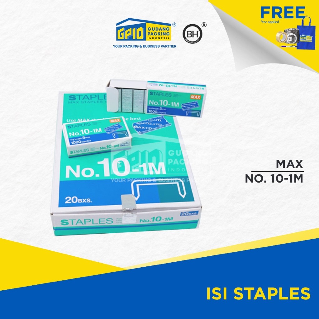 

MAX - Isi Staples No. 10-1M