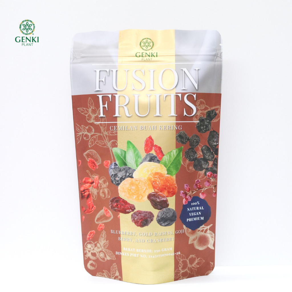 

Fusion Fruit / Mix Dried Fruit / Cemilan Buah Kering - 250 g