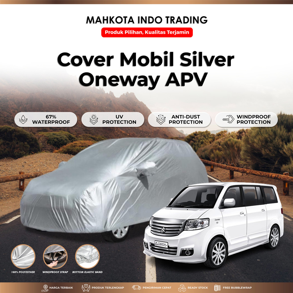 Custom Body Cover Suzuki APV / Sarung Mobil Suzuki APV - Customize Polyesther