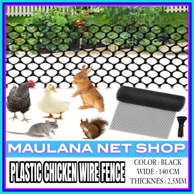 NEW SALE Jaring Pagar Kawat Plastik Super Tebal Untuk Ayam Bebek Unggas
