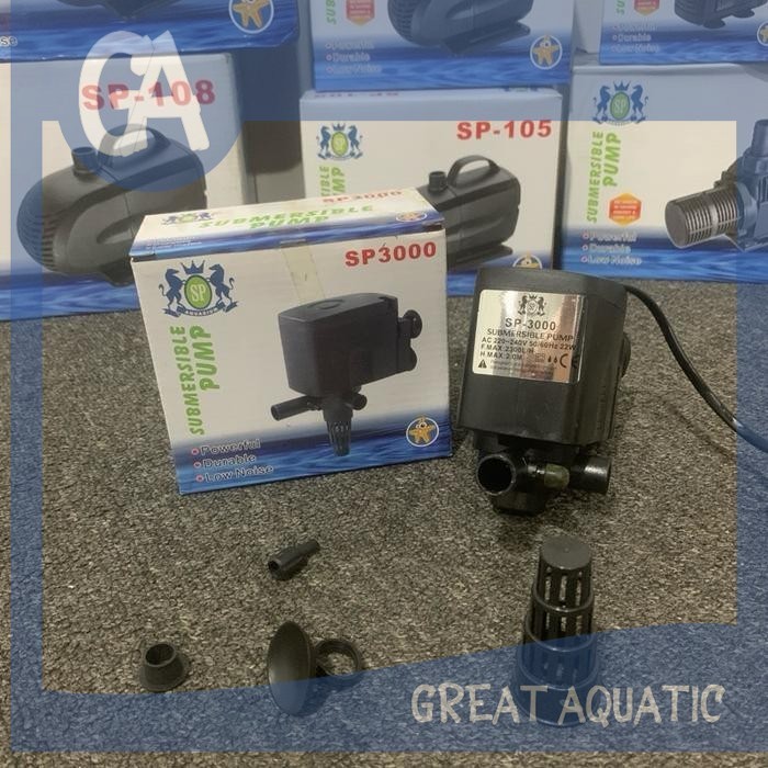 pompa celup power head aquarium SP HORSE SP AQUARIUM SP 3000 SP3000