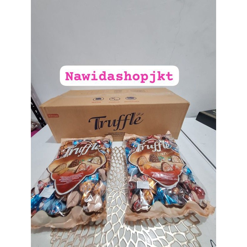 

New Cokelat Turki Truffle 1 kg Elvan 1 dus isi 8 Oleh Oleh Haji umrohPremium