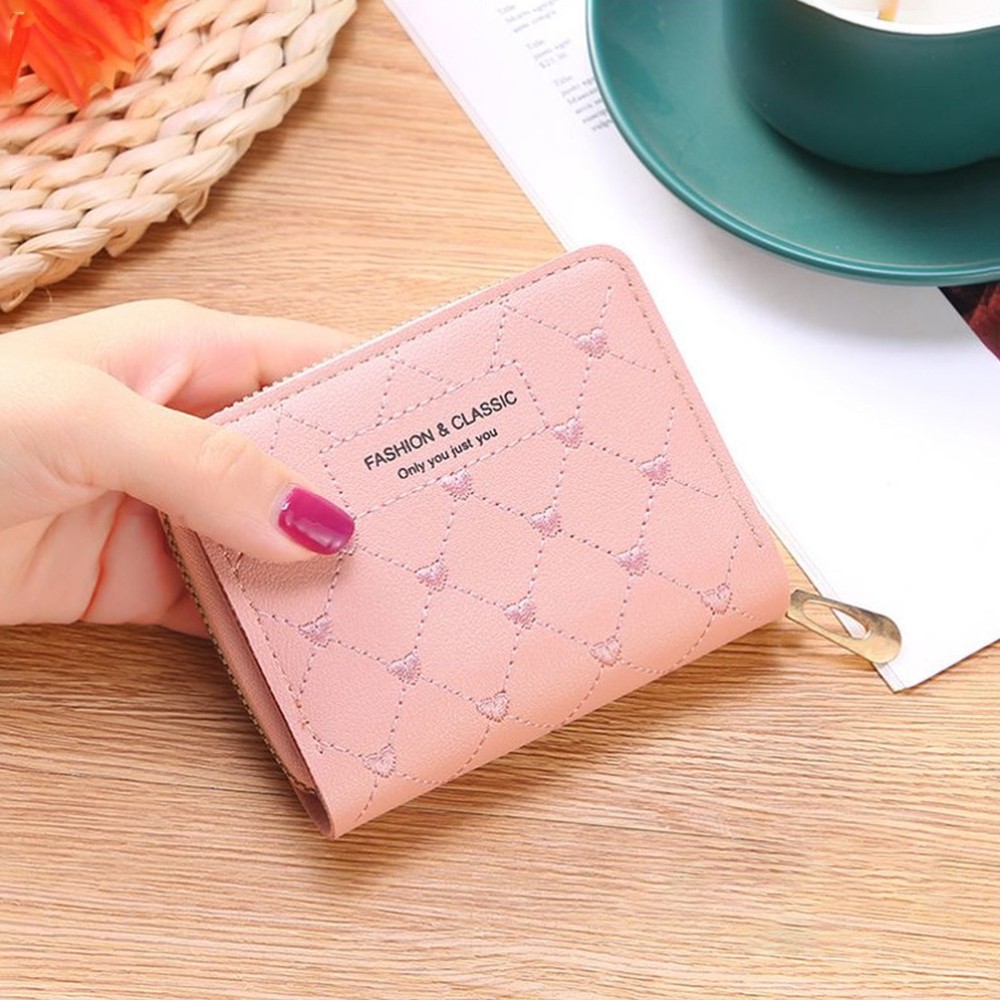 WEISON  - DOMPET KOIN WANITA RESLETING 888 DOMPET LIPAT KOIN TAS DOMPET KARTU FASHION WANITA KOREA I