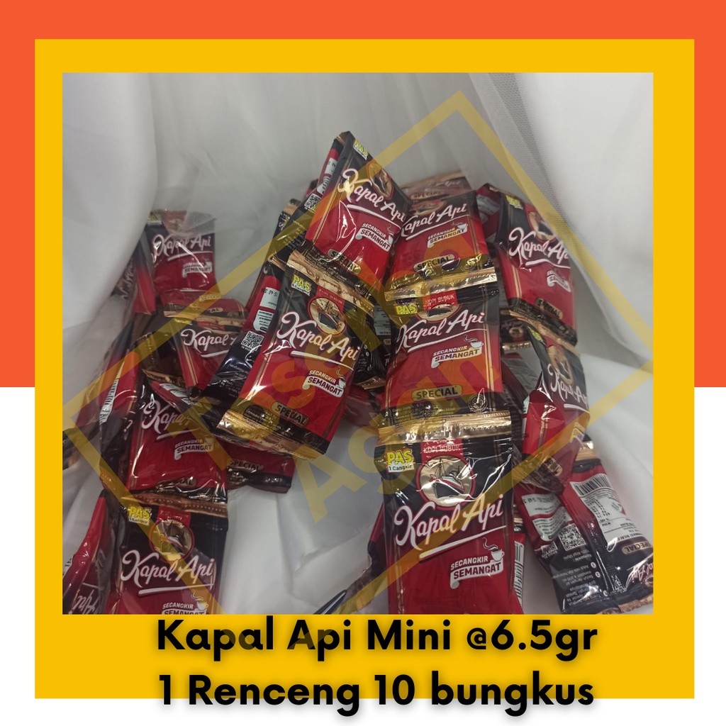 

PROMO Kapal API Mini Kopi 1 Renceng 10 Sachet 6.5gr SPECIAL