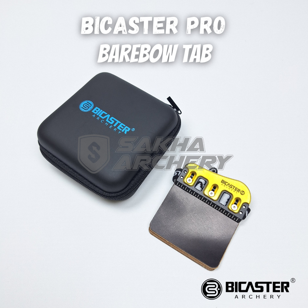 Bicaster PRO Barebow Tab Cordovan | Barebow Finger Tab Panahan
