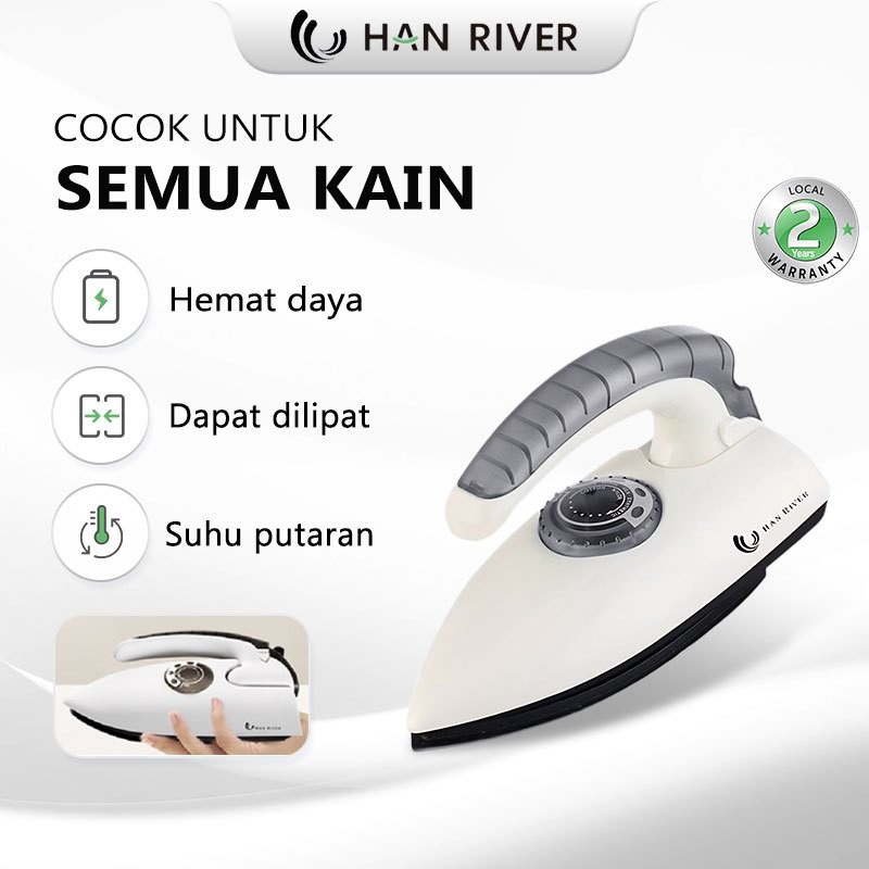 HAOYE Setrikaan Portabel Setrika Portable Travel mini