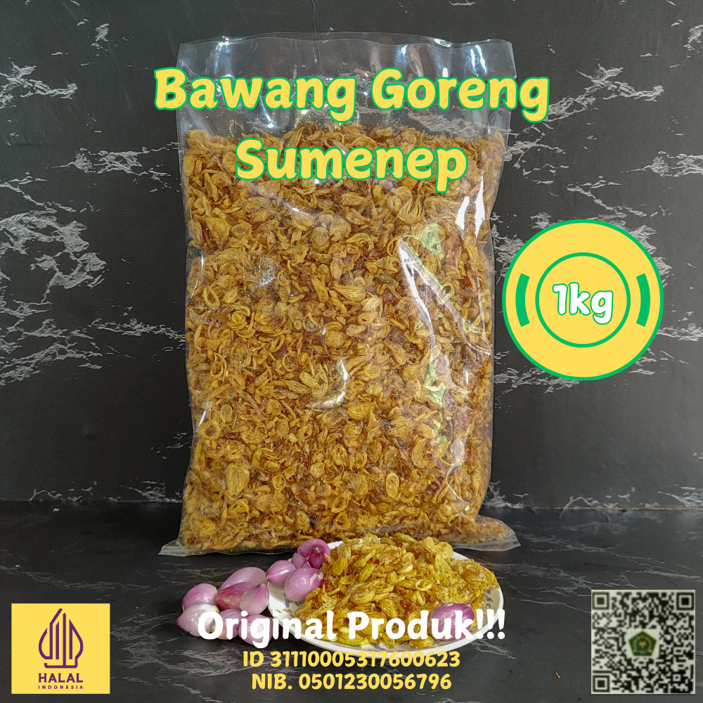 

Bawang Goreng Sumenep 1kg - Sugi Jaya