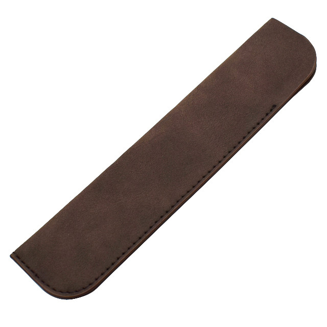 

Soft Pencil Case Holder For One Pen PU Leather Pencilcase Writing Materials Stationery Storage Bag Office School Supplies Gift