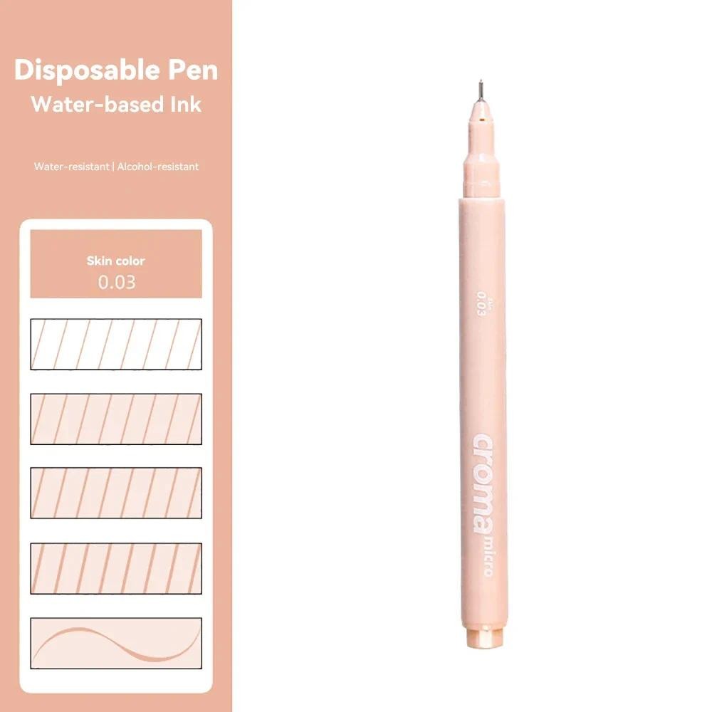 

Manga Markers Needle Pen Pigment Hook Line Pen Soft Brush Drawing Art Marker Sketching Pen BR/0.03/0.05/0.1/0.5/0.3/1 Stationery