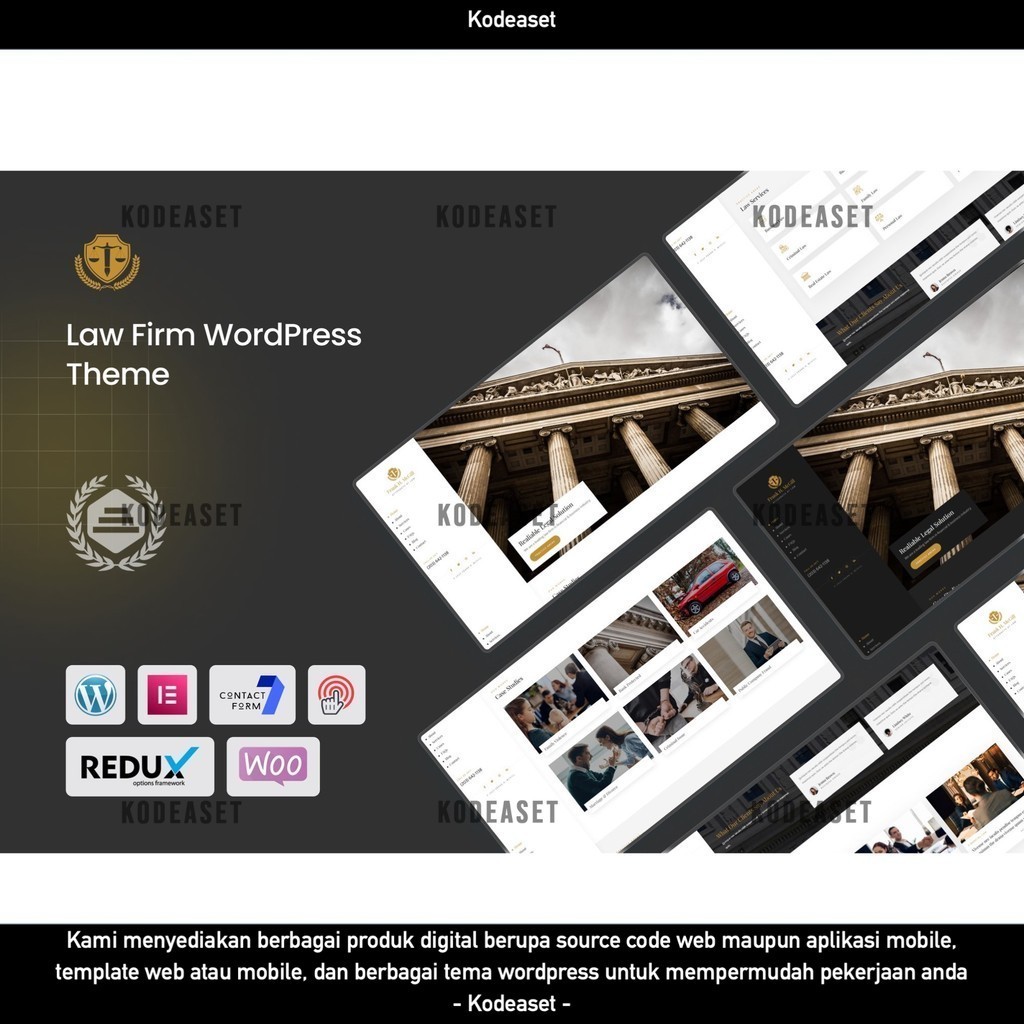 WORDPRESS THEME MCGILL - LAW FIRM   D5497 TEMA TEMPLATE WEB BY KODEASET LISENSI ORIGINAL