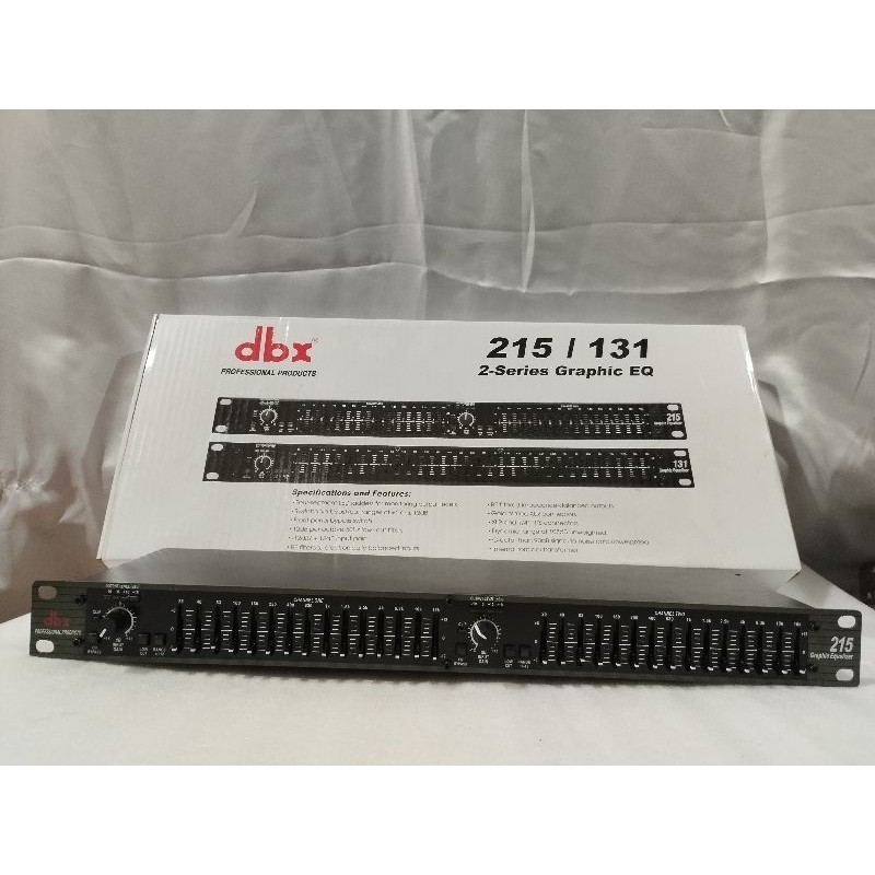 EQUALIZER dbx 215 DBX215 original