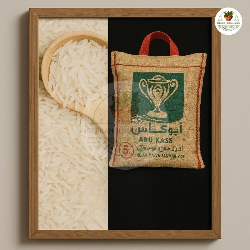 

Beras Basmati ABUKASS | Abukass 5kg Kebuli, Mandhi, Briyani, Kabsah | Baru Super Premium Extra Long!