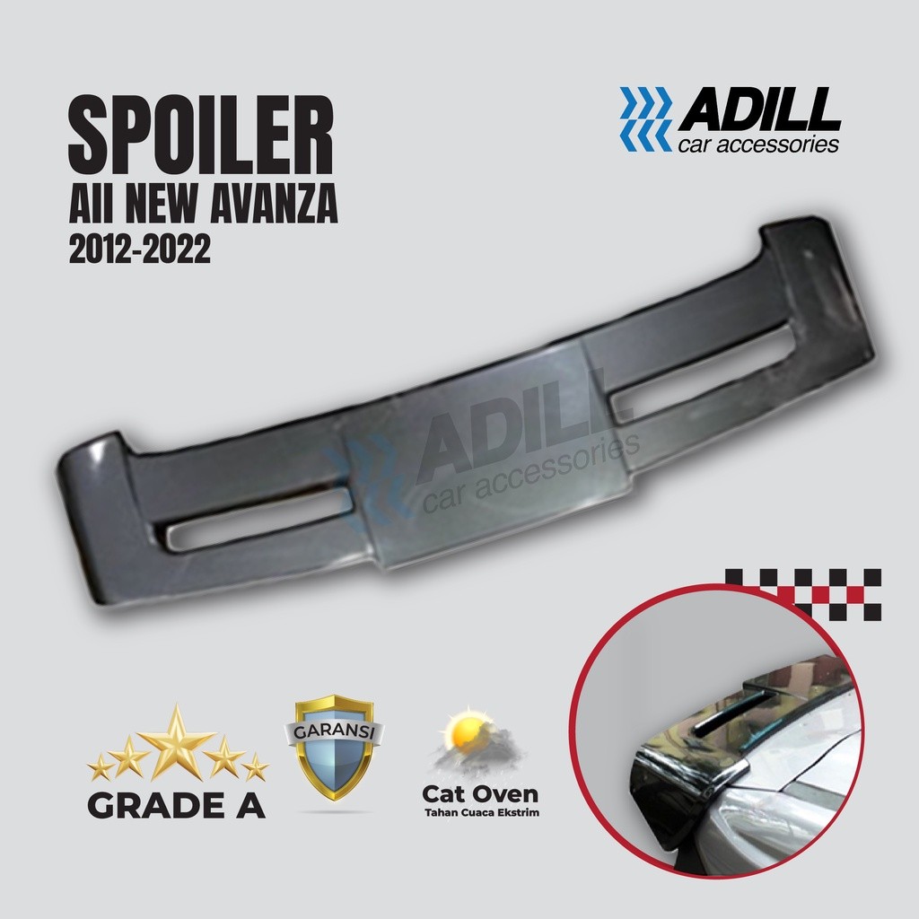 Spoiler All New Avanza Xenia 2022 Plastik ABS