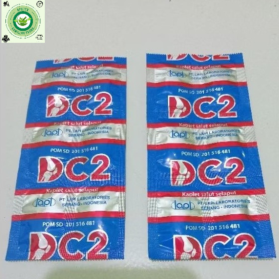 vitamin DC2 /suplemen tulang isi 6 biji