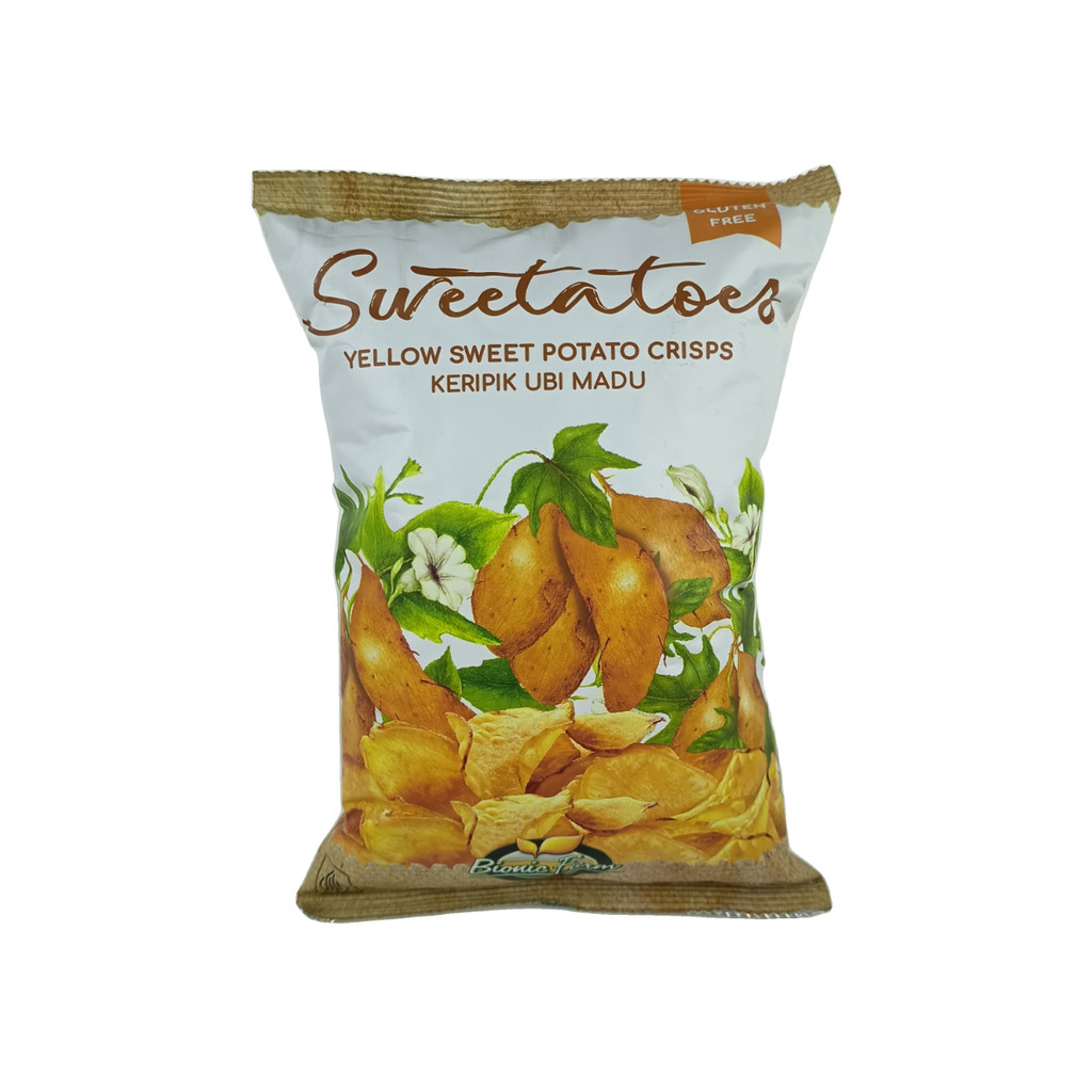 

Bionic Farm Sweetatoes Yellow Sweet Potato Crisps 50Gr