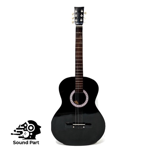 Gitar Akustik Yamaha Tipe F310 P Warna Hitam Model Bulat Senar String buat Pemula atau Belajar Murah