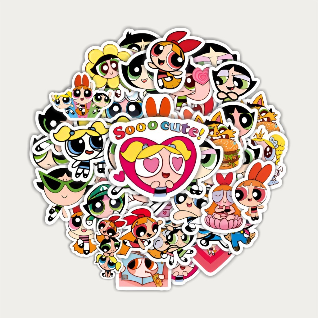 

Sticker Pack Stiker Kartun The PowerPuff Girls | Sticker TUMBLR | Stiker LAPTOP KOPER HELM