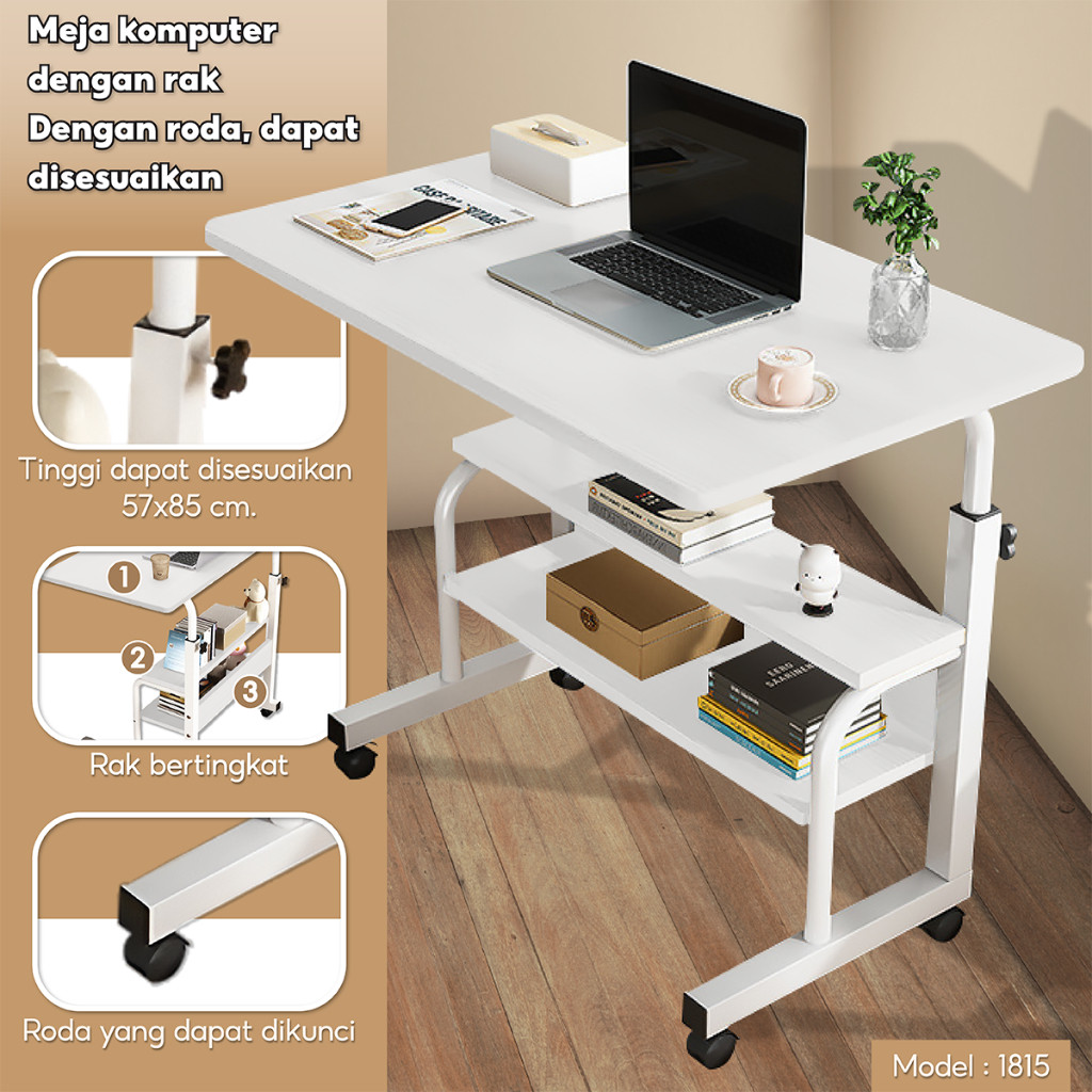 Better Sport Meja Laptop Portable Standing Desk Meja Belajar Komputer Minimalis Multifungsi