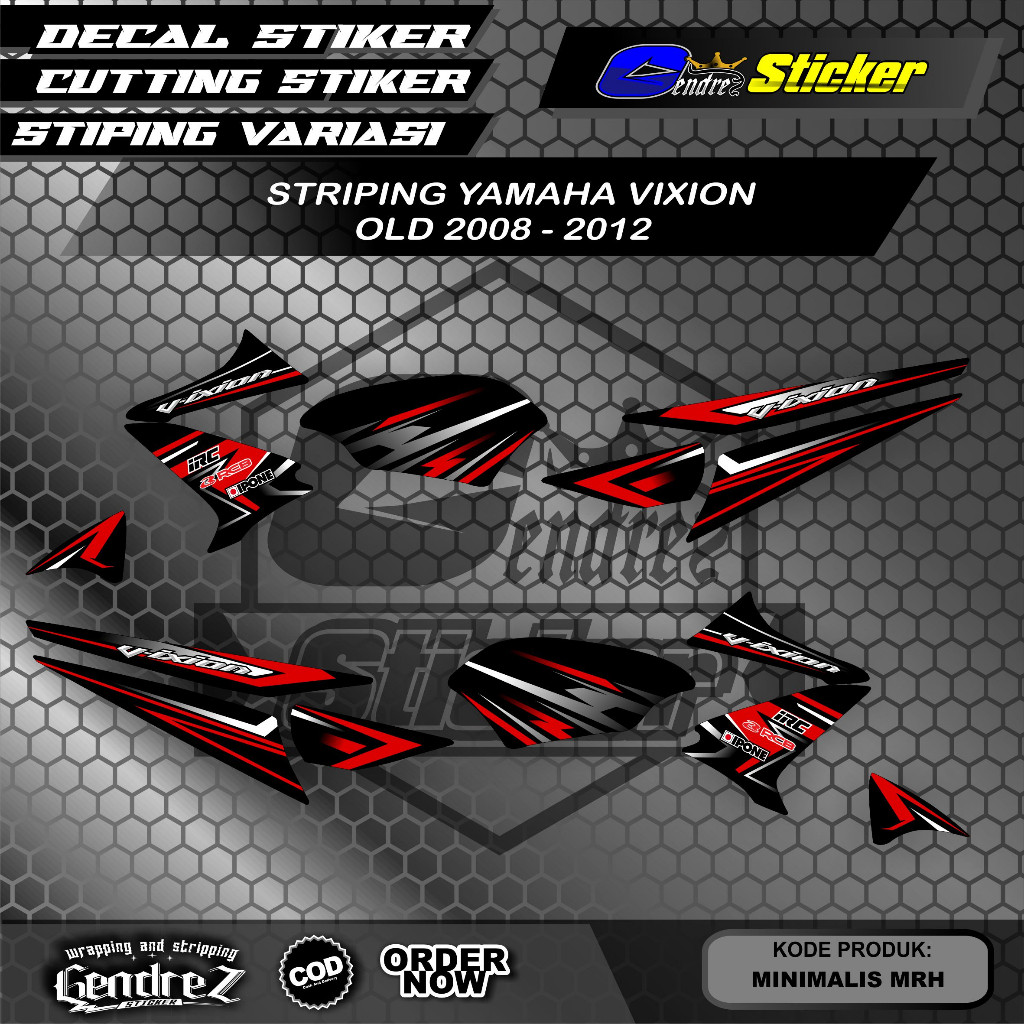 Striping Vixion old variasi & striping Striping Vixion old variasi & striping
