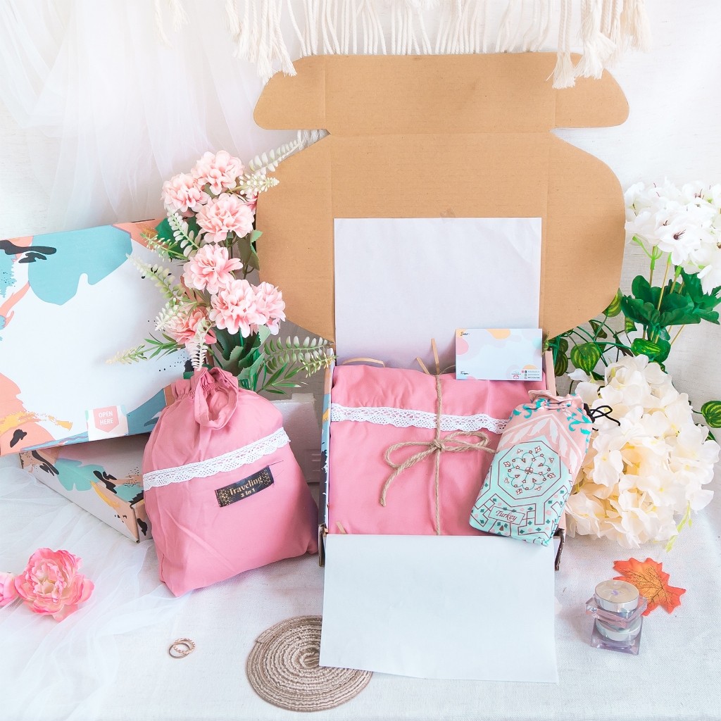 Hampers Mukena Dewasa Travel 2in1 - Kado Ulang Tahun, Hari ibu, Guru, Lebaran, Idul Fitri, Ramadhan,