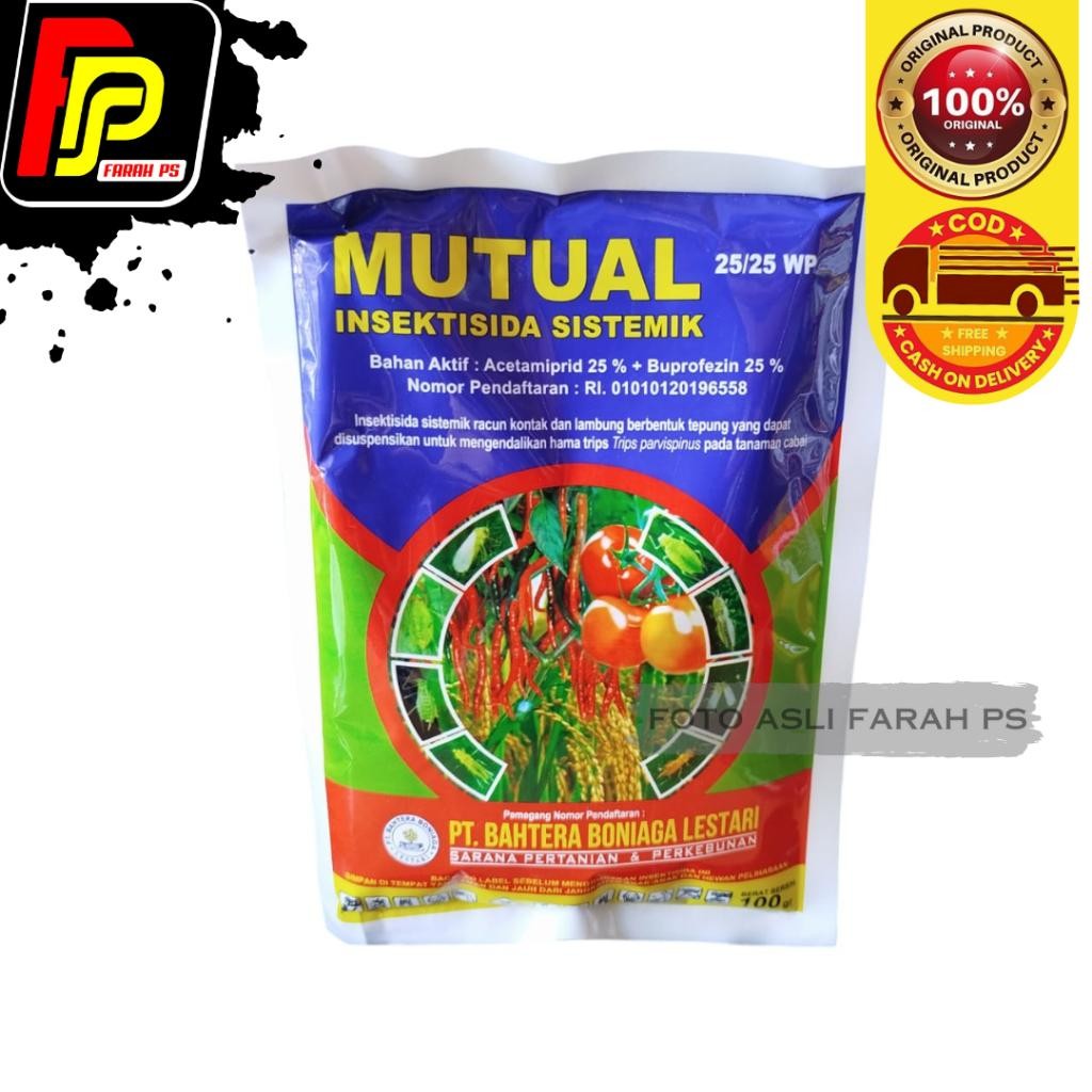 Insektisida Mutual 25/25WP 100 gram - Mutual Insektisida Sistematik