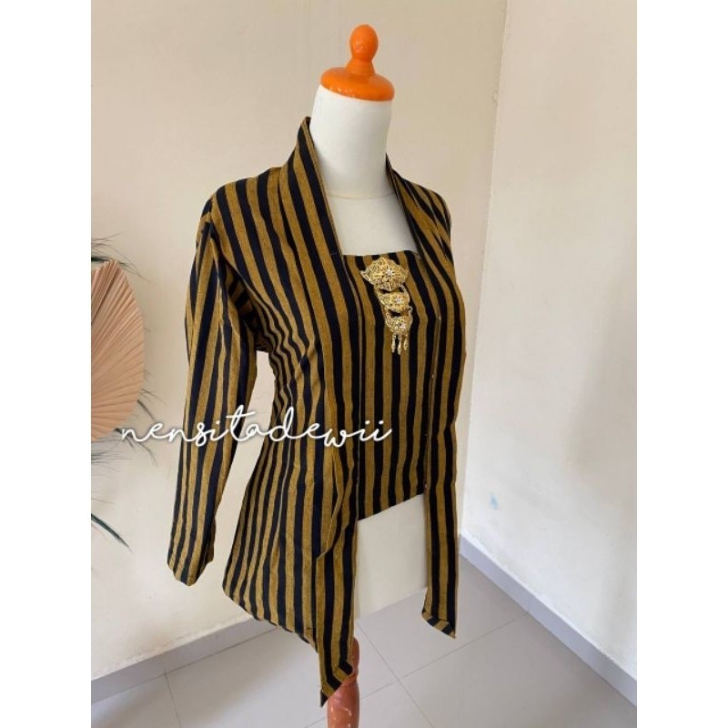 Kebaya Lurik / Baju Jawa Lurik - Premium, Katun Prasojo