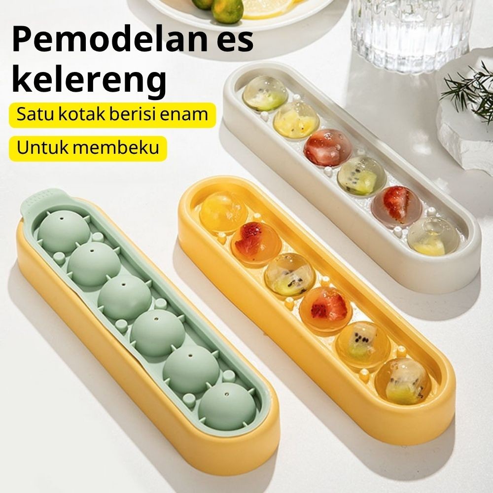 Kaldu Tutup Wadah BPA FREE 6 Batu Jelly Es