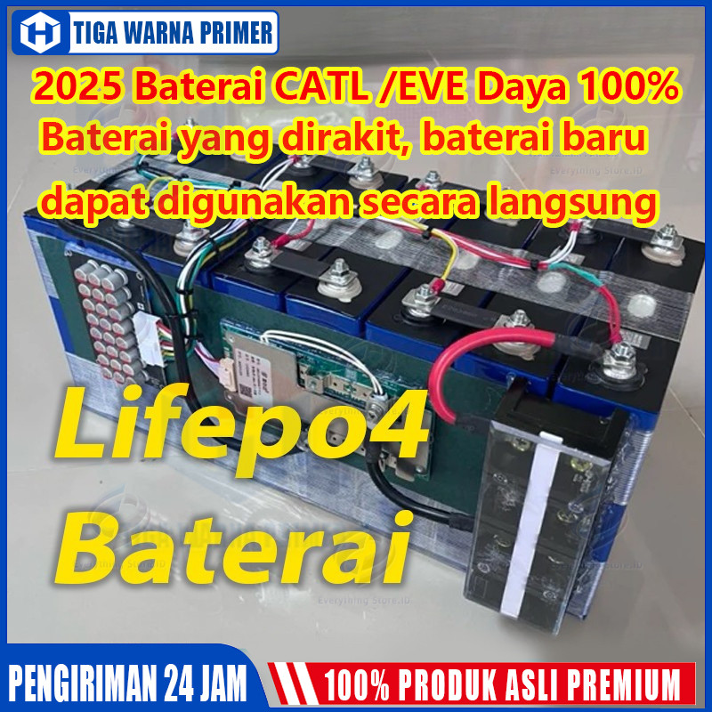CALB UPS BMS 14.8v/12v/3.7v/3.2v Baterai Lifepo4 3.2V 32Ah Baru 12.8V 30ah 100AH/120AH  3C 5C Paket 