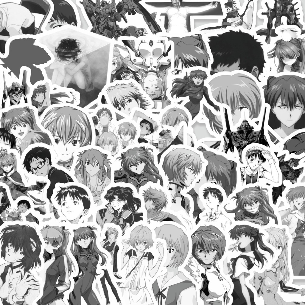 

Stiker Cutting Pack Stiker Anime Neon Genesis Evangelion Isi 100Pcs Series Aesthetic Lucu Keren Untuk Koper Bahan Vynil