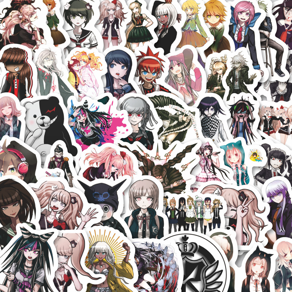 

Stiker Cutting Pack Anime Game Danganronpa Isi 100Pcs Series Aesthetic Lucu Keren Untuk Koper Bahan Vynil