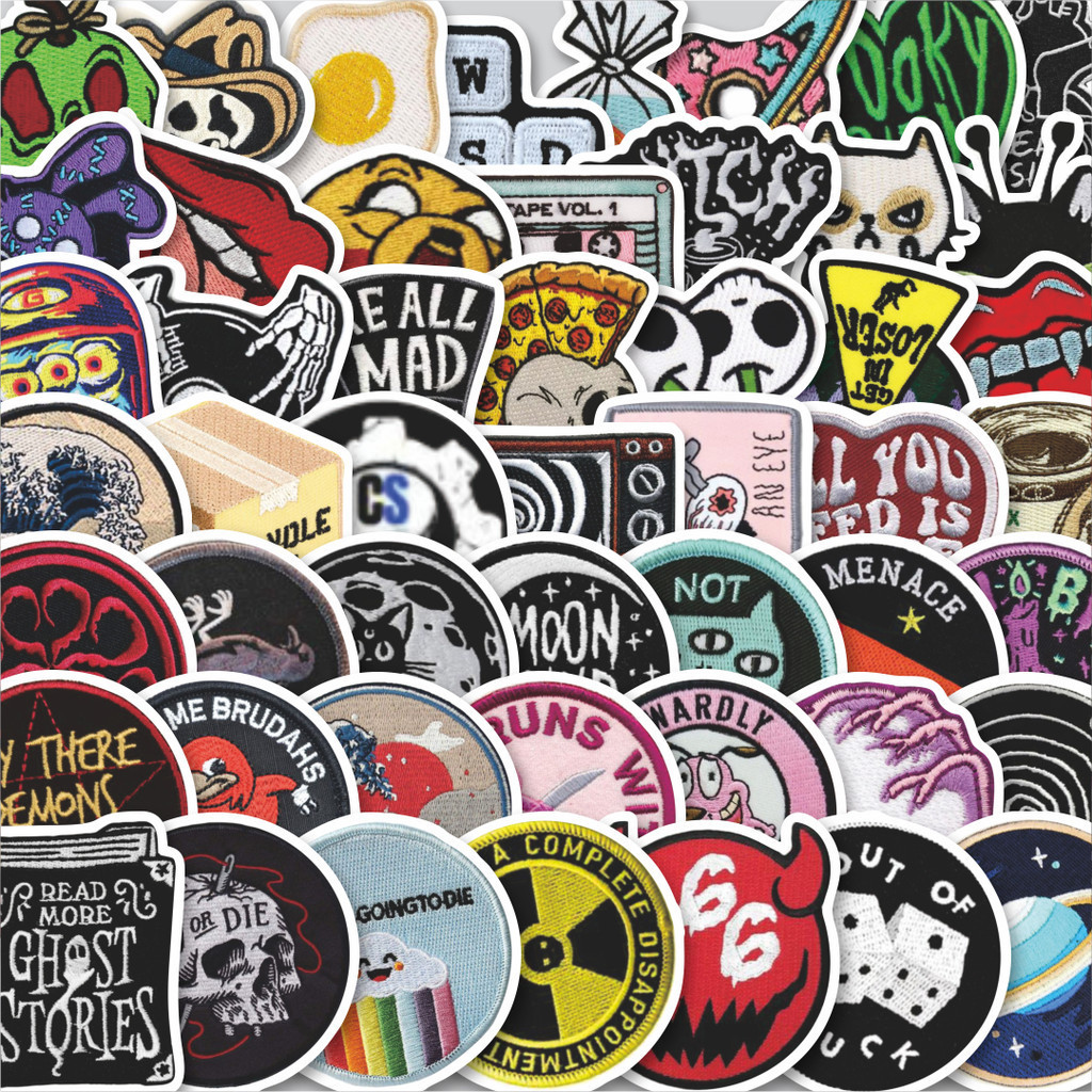 

Stiker Cutting Pack Stiker Patch Keren INS Style Isi 100Pcs Series Aesthetic Lucu Keren Untuk Koper Bahan Vynil