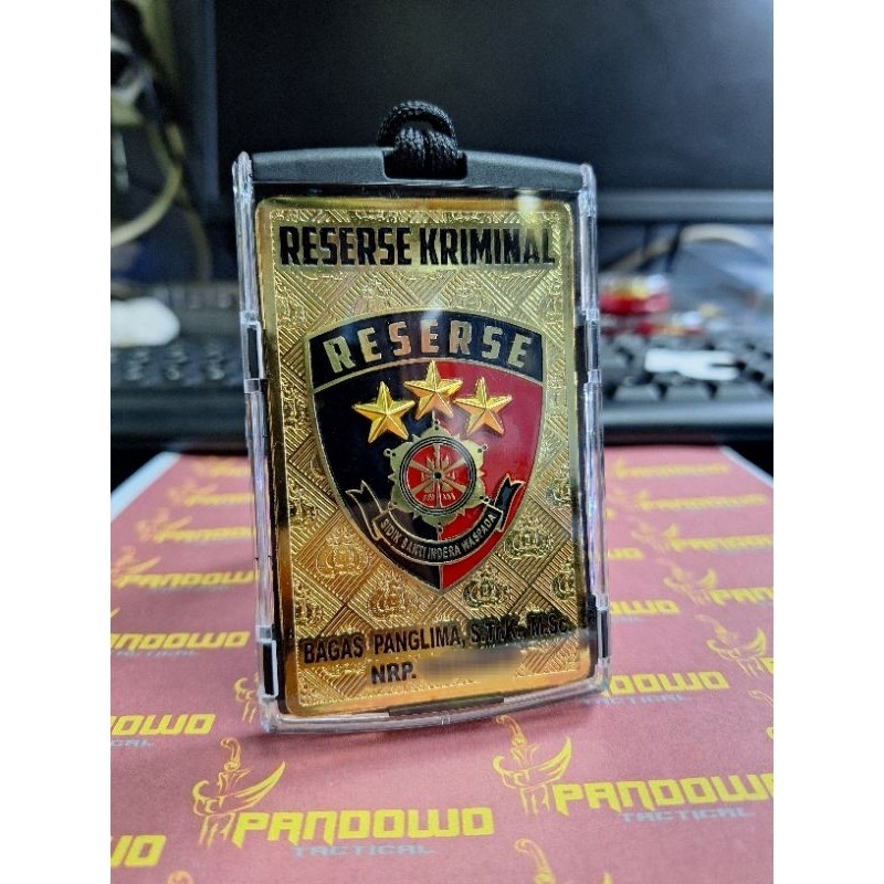 

Lanyard Tactical POLRI Reserse Custom Angkatan Letting