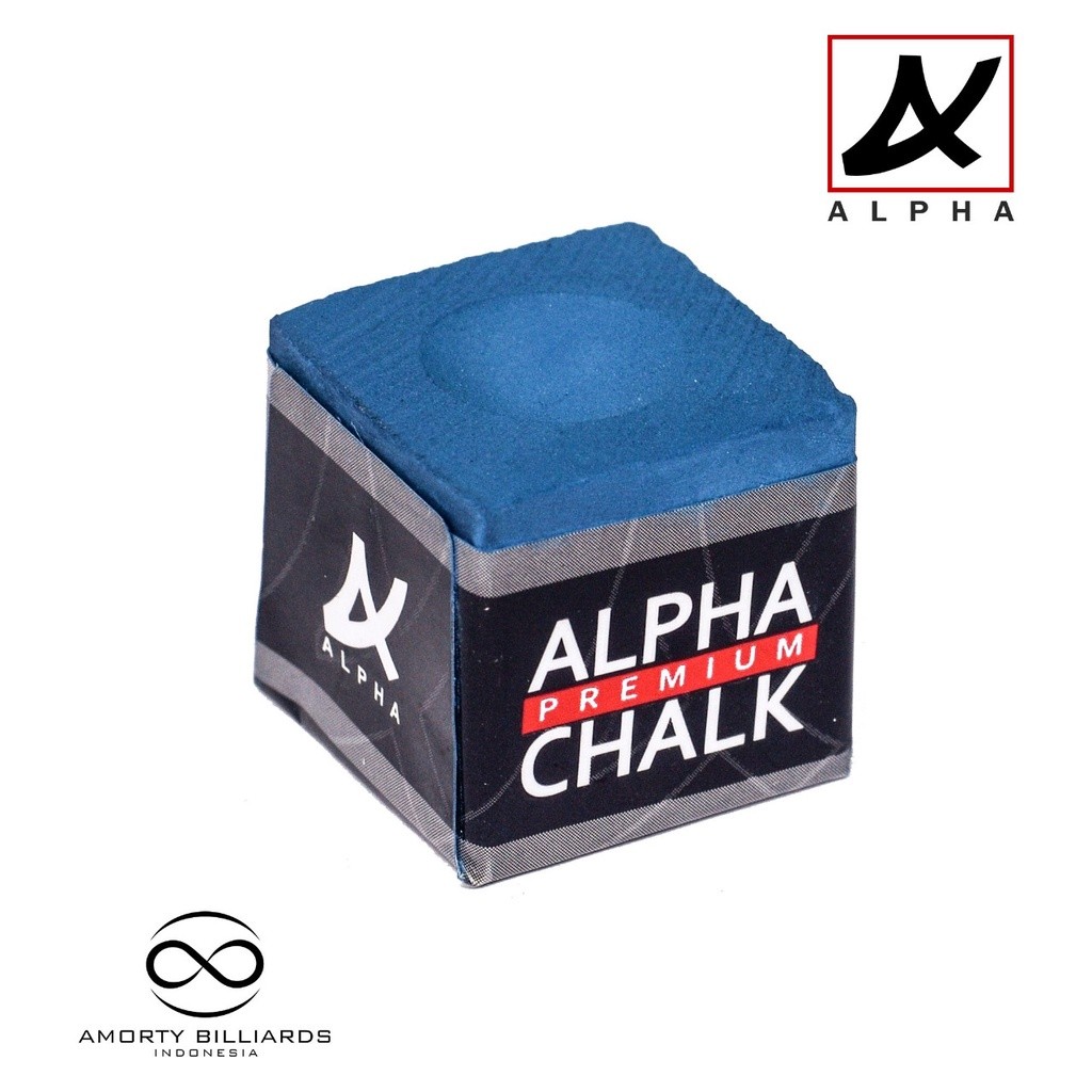 Alpha Chalk Billiard / Kapur Billiard - 1 Pc
