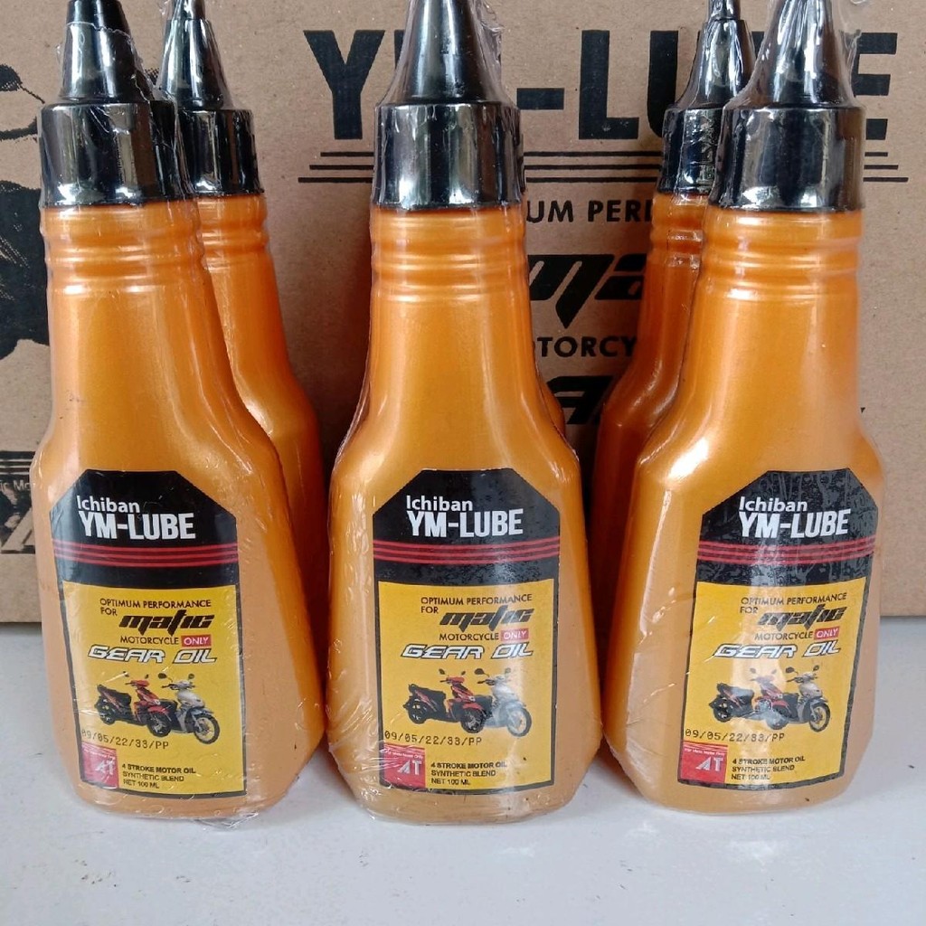 LF LT LF Grosir /24 pcs Oli gardan YM-LUBE isi 100mili (khusus Yamaha Matic) Mesin Kendaraan Motor M