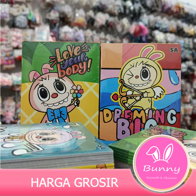 

Buku Tulis Fancy Karakter SA – 30 & 50 Lembar | Notebook Lucu untuk Sekolah & Catatan Harian Harga Grosir Bisa Cod