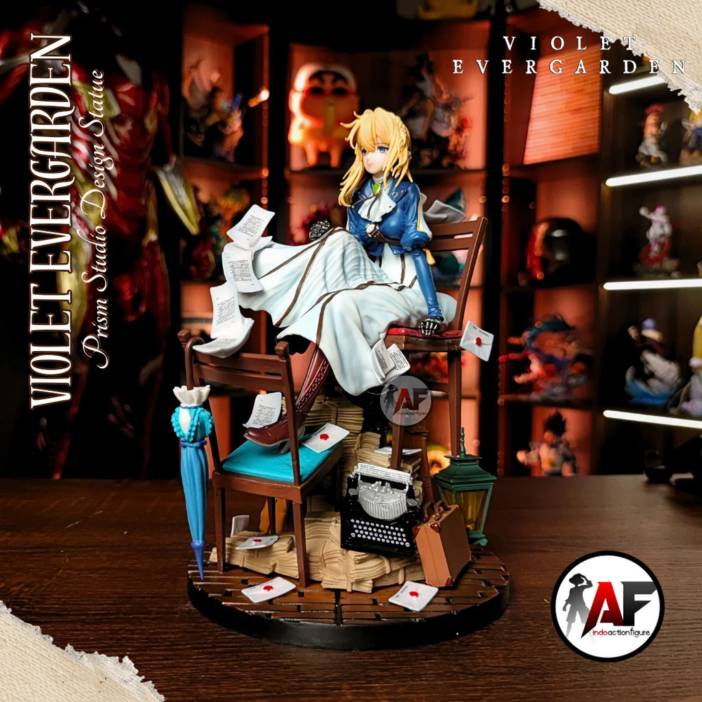 Statue Action Figure Violet Evergarden Prism Studio Design recast