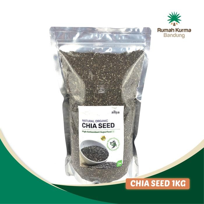 

Chia Seed 1 Kg Premium Organik Biji Chia Seed Original Aliya Wijen - Pouch 1 Kg