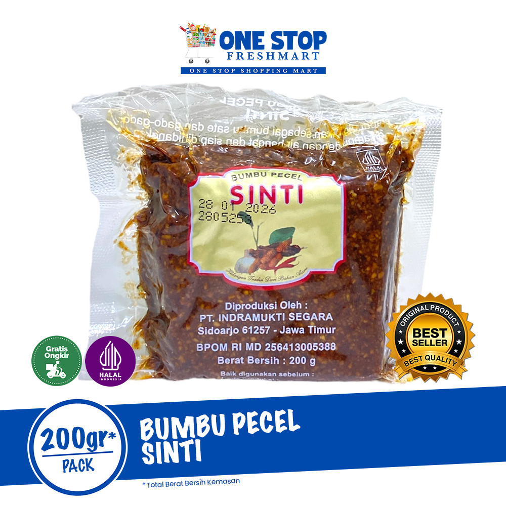 

SAMBEL PECEL BUMBU SINTI 200GR
