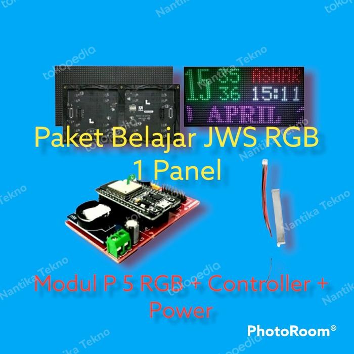 

Paket DIY JWS RGB 1 Panel