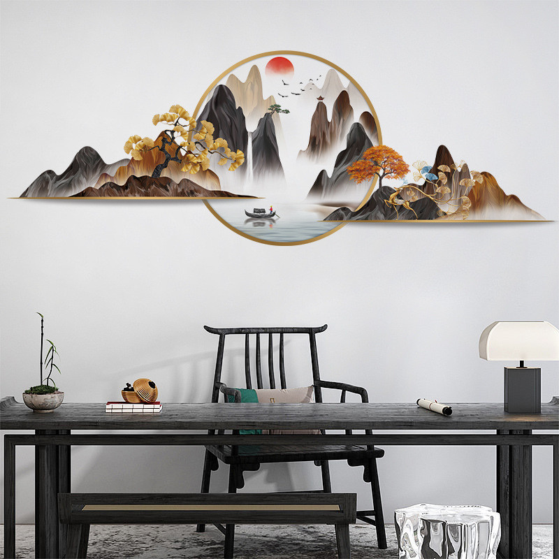 

Chinese Style Wall Decor Flower Home Decor Wall Stickers Living Room Wall Decals Bedroom Flower Wallpaper Bedroom Stickers Flora